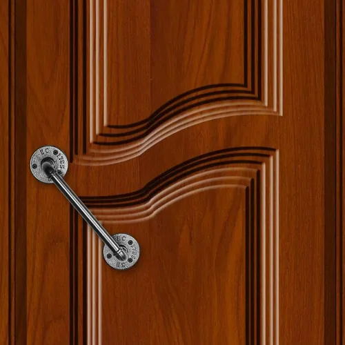 Miniatura 8 de NearMoon Toallero industrial de tubería, accesorio de toallero de baño resistente, montaje en la pared, soporte para toallas de baño de hierro