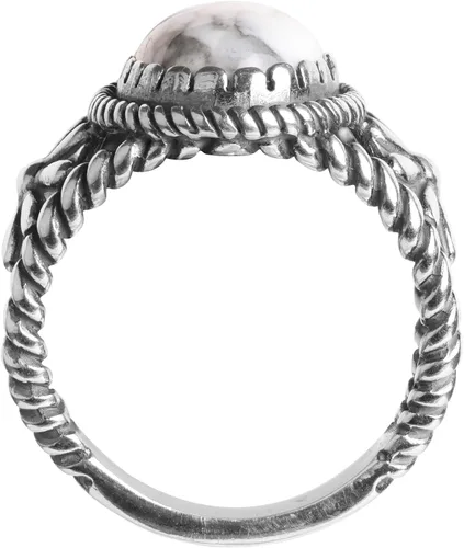 Miniatura 4 de American West - Anillo de plata de ley para mujer y hombre, elección de piedras preciosas de inspiración nativa, tallas 5 a 13, Metal