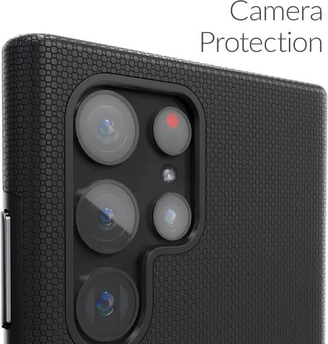 Miniatura 3 de Crave Funda para Galaxy S22 Ultra, funda de doble capa de protección a prueba de golpes para Samsung Galaxy S22 Ultra 5G (6.8 pulgadas) - Negro