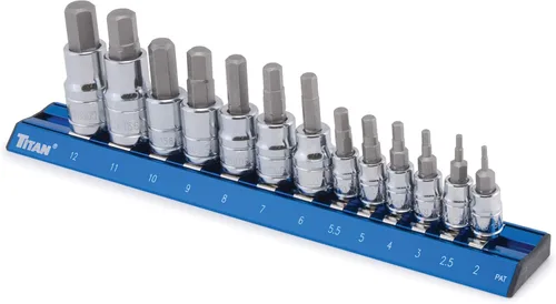 Miniatura 9 de Titan 16122 Star Bit Socket Set - 13 piezas