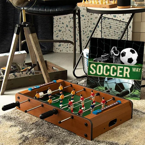 Miniatura 7 de Regalos de Fútbol para Niños de 8-12 Años y Hombres, Póster de Fútbol Decoración de Pared para Habitación de Niñas, Decoración Deportiva Vintage