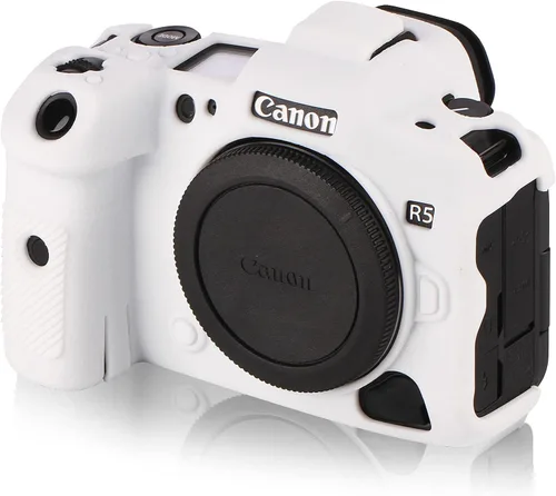 Miniatura 13 de Funda para cámara Canon R5 - Funda protectora de silicona para cámara réflex digital, jaula desmontable, a prueba de golpes, a prueba de polvo