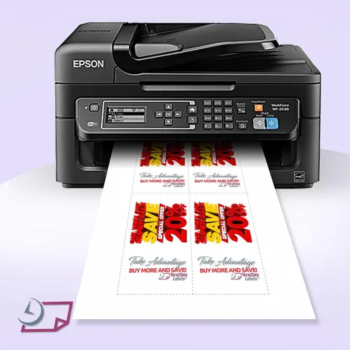 Miniatura 3 de NextDayLabels - Tarjetas de índice de 3 x 5 pulgadas, 4 tarjetas por página de 8-1/2 x 11 pulgadas, paquete de 100 hojas, funcionarán para todas