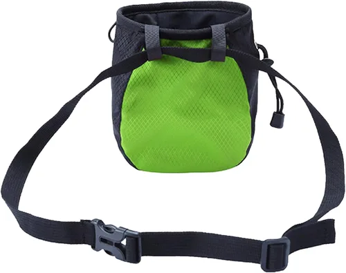 Miniatura 9 de Bolsa de tiza para escalada en roca, bolsa de tiza ajustable con cordón, bolsa de tiza Bouldering, cubo para escalada en roca, levantamiento