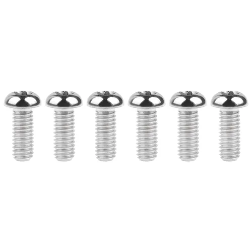 Miniatura 34 de Cabeza de botón de titanio Torx M5 M6 M8 x10 12 15 20 25 30 35 1.575 in para bicicleta, motocicleta, automóvil, tornillos paquete de 6