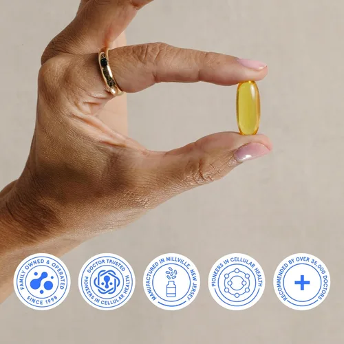 Miniatura 8 de BodyBio Aceite de equilibrio - Suplemento vegano Omega 3 6 - Aceite de cártamo y linaza prensado en frío - Apoya la función cerebral, la piel