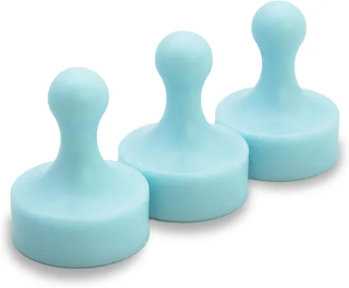Miniatura 35 de GLASSBOARD STUDIO Potentes imanes de neodimio, en forma de peón, fuerte imán para nevera/refrigerador y pizarra blanca, ideal para oficina, cocina