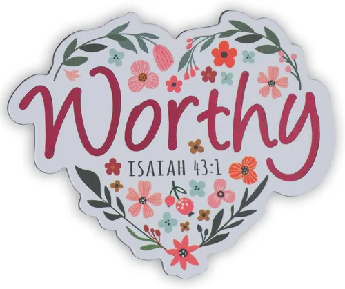 Miniatura 8 de Christian Art Gifts Imán inspirador de escritura para refrigerador para hombres y mujeres con versículo bíblico: Dios está conmigo, diseño de escena