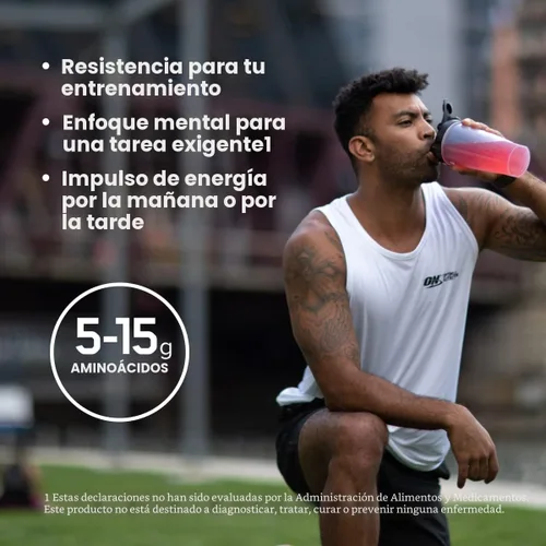 Miniatura 5 de Optimum Nutrition Amino Energy - Polvo energético para antes del entrenamiento con té verde, BCAA, aminoácidos, extracto de café verde, sabor uva