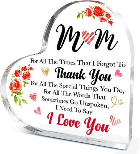 Miniatura 42 de Regalos de cumpleaños para mamá de parte de la hija, regalos de agradecimiento para mamás, día de la madre, Navidad, ideas únicas de regalo