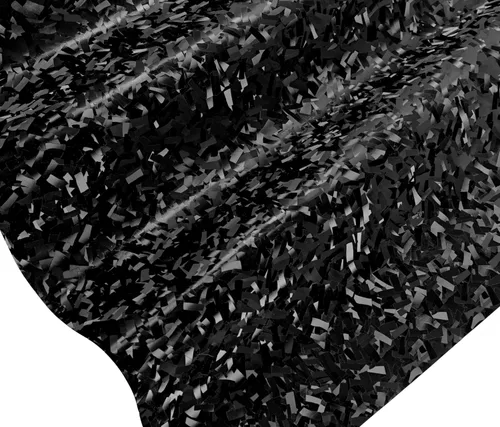 Miniatura 5 de VViViD + Rollo de vinilo compuesto forjado de carbono sin patrón para coche (25 pies x 5 pies, negro)