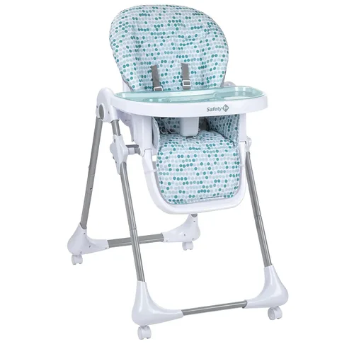 Safety 1st Sillas altas para bebés y niños pequeños, 3 en 1 Grow and Go con bandeja y asiento ajustable, gota de lluvia Raindrop