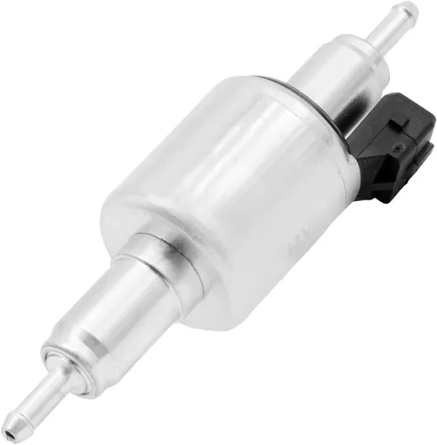 Miniatura 2 de Bomba diésel universal para calentador de aire para automóvil, 12V/24V 0.7 fl oz Medición de pulso, kit de bomba de combustible eléctrica en línea