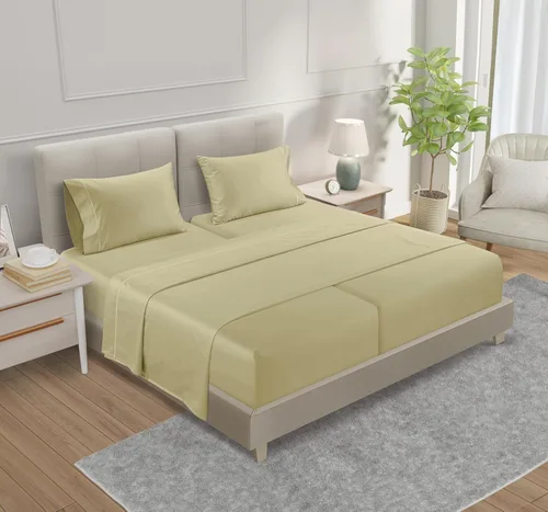 Miniatura 79 de Sábanas Twin XL 100% Algodón Para Cama Twin, Juego de Sábana Bajera Totalmente Elástica y Fundas de Almohada 800TC, Sábanas de Bolsillo Profundo 06
