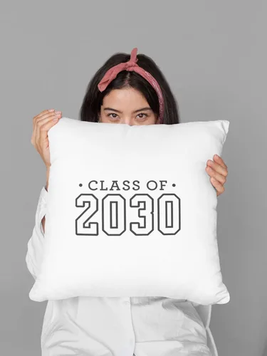 Miniatura 9 de Class of 2030 Iron On Decal, Senior Class Shirt Patch, Heat Transfer, HTV Graphic Tshirt Sticker, DIY Crafts, Pick Size Color, Iron-On Almost Gold