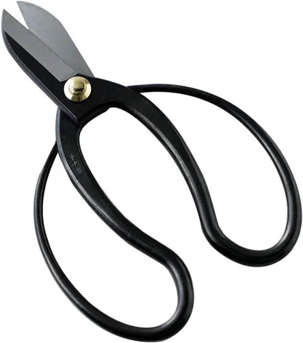 Miniatura 2 de Wazakura Kit de herramientas Ikebana fabricado en Japón, tijeras Koryu + soporte de flores Kenzan negro, juego de arreglos florales japoneses