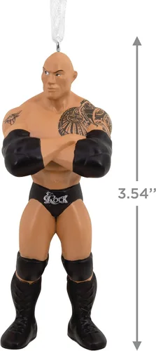 Miniatura 4 de Hallmark WWE The Rock Adorno de Navidad