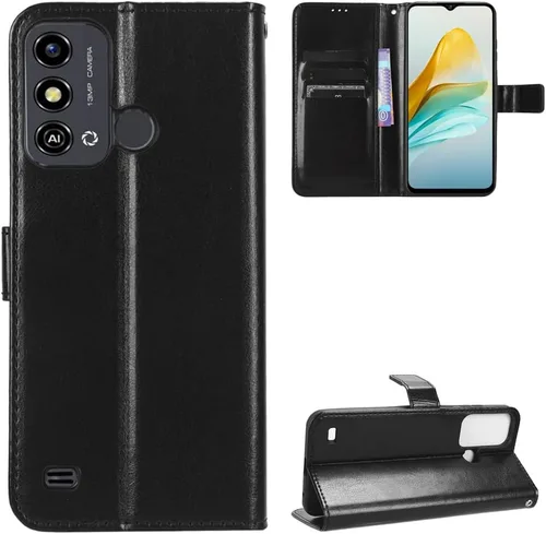Miniatura 25 de Funda para Honor X50i, funda de cuero con tapa para Honor X50i 5G CRT-AN00 Case Gold Oro