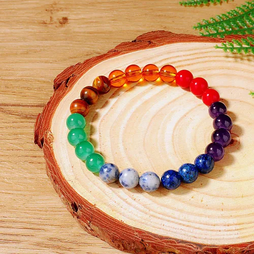 Miniatura 15 de Pulseras de triple protección con piedra de ojo de tigre de obsidiana negra con hematita para hombres y mujeres, pulsera de piedra curativa