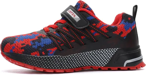 Miniatura 4 de KUBUA - Zapatos deportivos para niños y niñas, tenis para correr, ligeros, transpirables, deportivos y atléticos