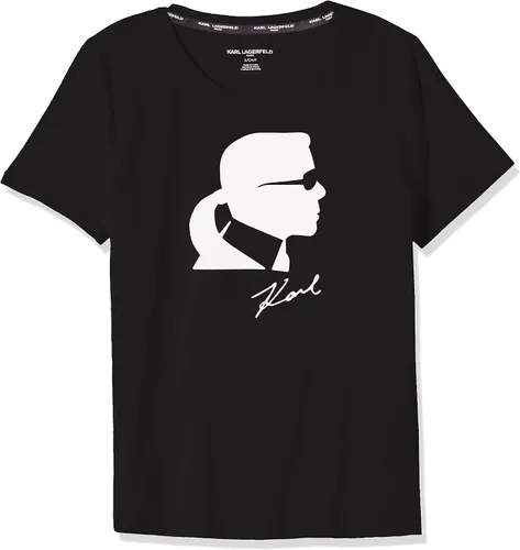 Miniatura 3 de Karl Lagerfeld Paris Women's Short Sleeve Graphic Logo Tee