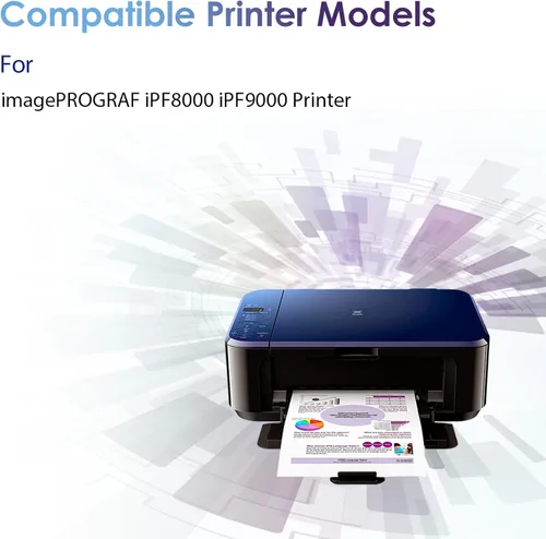 Miniatura 2 de CULater PFI-304 Reemplazo del tanque de tinta remanufacturado para cartucho de tinta PFI304 para impresora imagePROGRAF iPF8300 iPF8300S