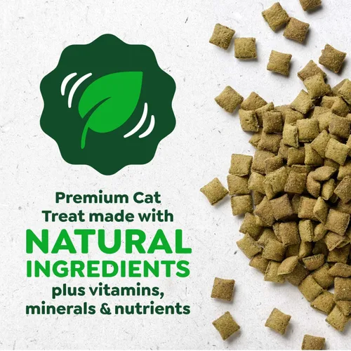 Miniatura 5 de Greenies Feline Smartbites, Receta saludable de golosinas para gatos, golosinas para gatos de interior, sabor a pollo, paquete de 2.1 onzas