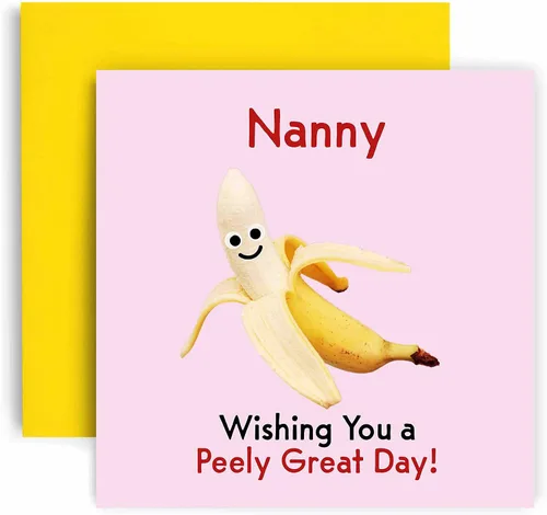 Miniatura 7 de Huxters Peely Great Banana Brother - Tarjetas de cumpleaños para hombre, divertida tarjeta del día del padre para hermano, feliz cumpleaños, 5.8 in