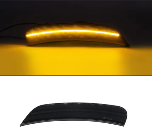 Miniatura 2 de 4 piezas de luz LED de lente ahumada para marcador lateral de reemplazo para Voyager 6ta generación 2020-2022, Pacifica 2017-2022, conjunto de luz