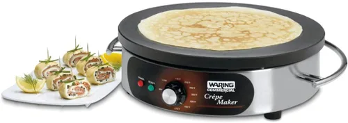 Miniatura 5 de Waring Crepera comercial WSC165BX, 208V, acero inoxidable, plateado