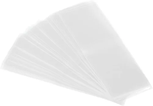 Miniatura 9 de PATIKIL Bandas retráctiles perforadas de 6.102 x 1.575 in, paquete de 400 bandas termocontraíbles de PVC para tapas de diámetro de 3.74 a 3.82