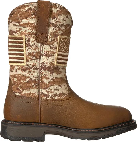 Miniatura 6 de Ariat Workhog Patriot - Botas de trabajo con punta de acero para hombre