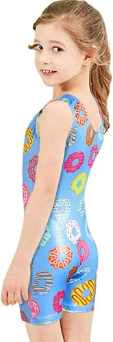 Miniatura 3 de HOZIY Gymnastics Leotards for Girls Unicorn Aurora Rainbow Mermaid Dinosaur Cupcake Sparkle Biketard Toddlers Kids Children