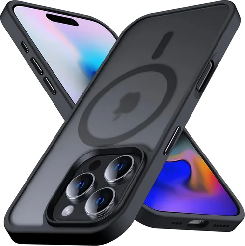 Miniatura 32 de Anqrp Funda magnética a prueba de golpes para iPhone 11, [compatible con MagSafe] [probada contra caídas de grado militar] Funda delgada de silicona