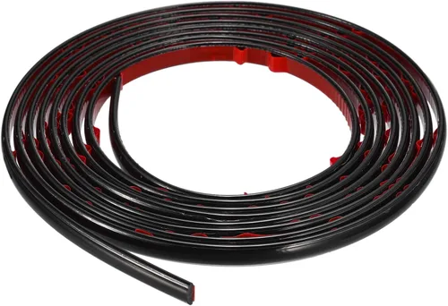Miniatura 18 de uxcell Moldura flexible autoadhesiva, marco metálico de 8 pies x 0.31 pulgadas, para despegar y pegar, moldura de metal de PVC para pared