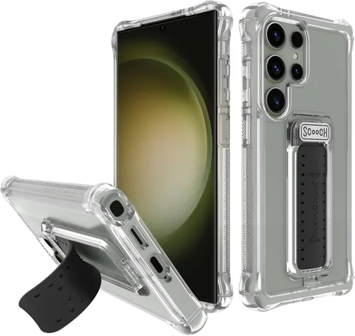Miniatura 46 de Scooch Wingman - Funda con función atril para Samsung Galaxy S9 [protección contra caídas de 10 pies] [soporte bidireccional] funda protectora a