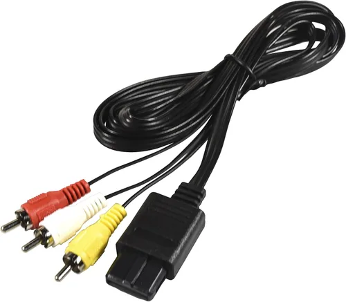 Miniatura 5 de HQRP Cable AV Multi para Nintendo Super NES/Gamecube - 3 RCA Composite Audio Video Cord, Multi Out Connector