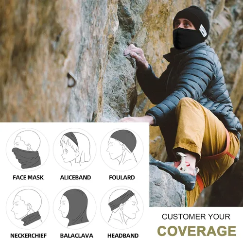 Miniatura 4 de Polaina refrescante para el cuello, bandana para el verano, media cara, bufanda para el verano, protección UV, polainas de cuello para hombres