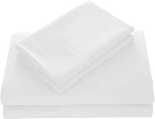 Juego de sábanas de 6 piezas – Juego de sábanas de algodón Supima real de 500 hilos de 6 piezas para bolsillo profundo de hasta 15-18 pulgadas