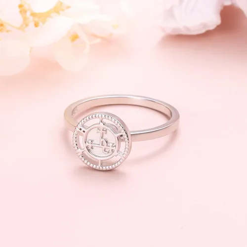 Miniatura 5 de DAOCHONG Sigil of Lilith - Anillos giratorios de plata de ley S925 para aliviar la ansiedad, aliviar el aburrimiento, autismo, TDAH, regalo