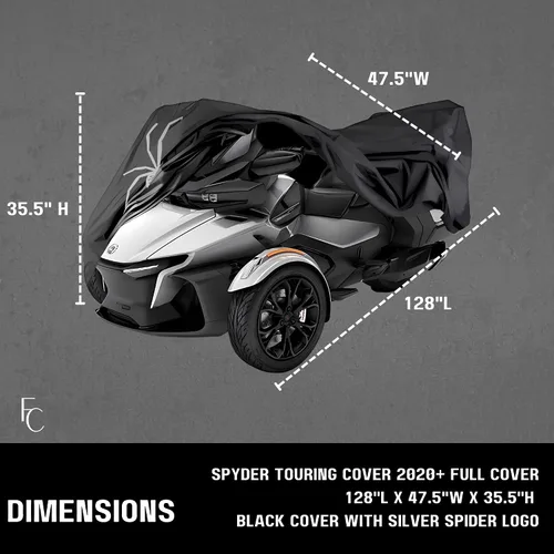 Miniatura 2 de Formosa Covers Cubierta completa para Can-Am Spyder RT Touring/Sports ST Limited Accesorio (2020 y 2021)