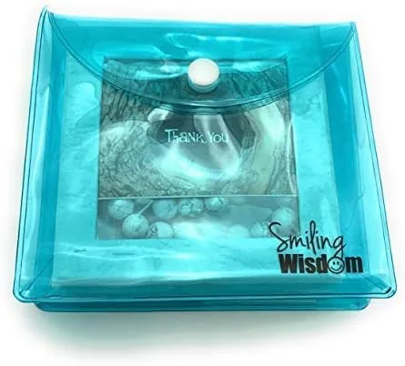 Miniatura 7 de Smiling Wisdom - Tarjeta de agradecimiento para profesor y pulsera de piedra elástica de búho - Mujer