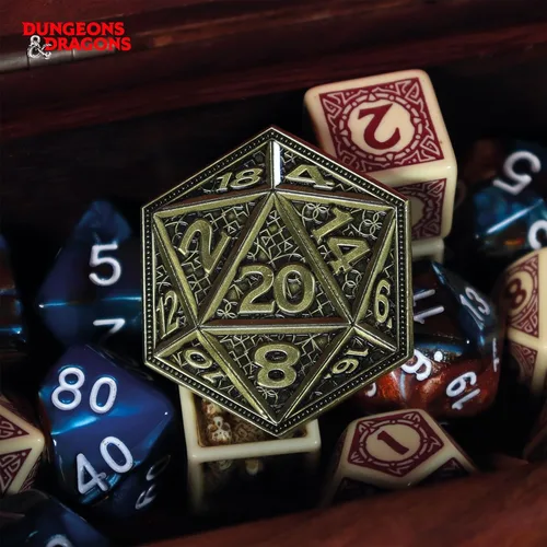 Miniatura 3 de Moneda de colección Dungeons & Dragons de 20 caras de edición limitada