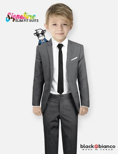 Miniatura 2 de Black n Bianco Signature - Traje completo para niño, ajustado