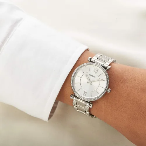 Miniatura 5 de Fossil Womens Carlie Quartz Stainless Steel Watch
