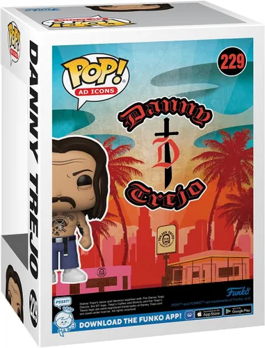 Miniatura 3 de Funko Pop! Ad Icon: Danny Trejo - Figura de vinilo coleccionable - Idea de regalo - Producto oficial - para niños y adultos - Fans del terror