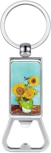 Miniatura 10 de WIRESTER Llavero de metal para abrebotellas, abridor de botellas de cerveza, llavero para cocina, bar, restaurante, fácil de transportar, mariposa