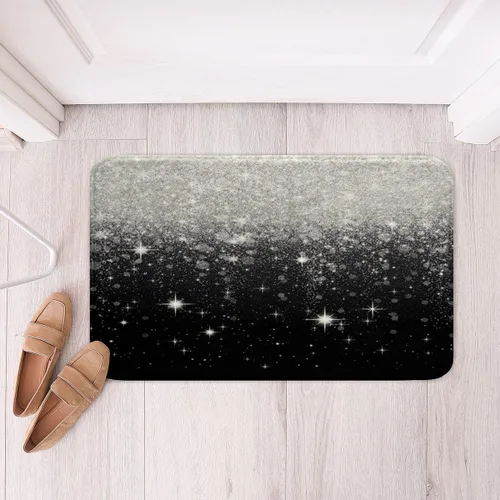 Miniatura 13 de Feelyou Tapete de baño con estampado floral de rosas 3D, antideslizante, tapete absorbente para baño, bañera, ultrasuave, lavable a máquina, 16 x 24