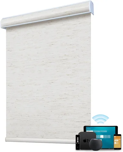 Miniatura 19 de SmartWings Persianas enrollables con cable duro PoE 100% opacas, muestra de tela