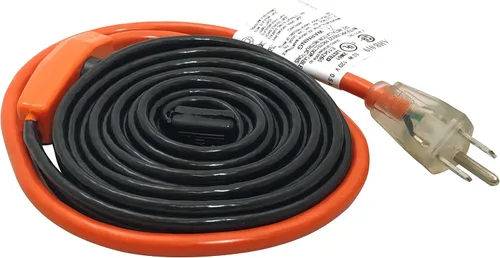 Miniatura 10 de Frost King HC3A - Kit de cables calefactores automáticos, cables de calefacción eléctricos, 3 pies, color negro